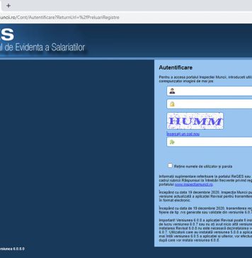 Inspecţia Muncii pune la dispoziţia angajatorilor, începând de luni, noua versiune REGES/REVISAL