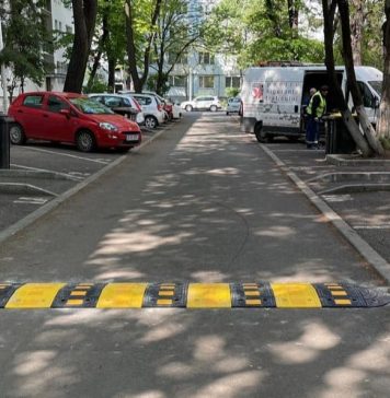Au început să monteze limitatoare de viteză pe străzile cu „probleme” din Sectorul 6