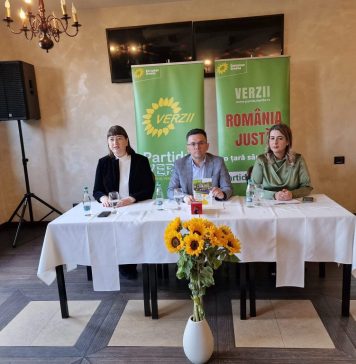 Marius Lazăr, copreședinte Partidul Verde: O zi plină, alături de Lavinia Cosma, cu Verzii din Maramureș