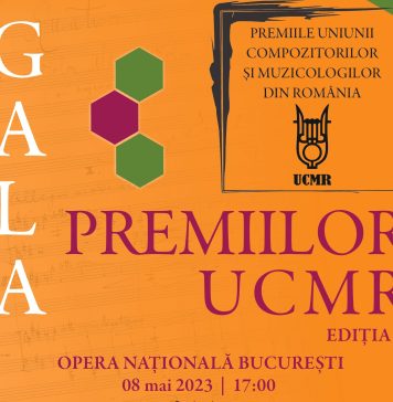 Gala premiilor UCMR 2023 – în premieră la Opera Naţională Bucureşti, pe 8 mai