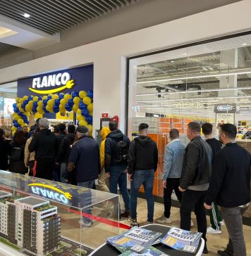 Flanco a deschis cel mai mare magazin din Capitală