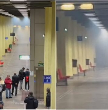 Alertă la metrou, după ce o staţie s-a umplut de fum. Călătorii au fost evacuați, se circulă în sistem pendulă – FOTO
