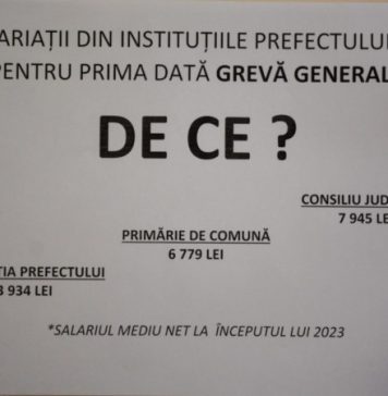 Funcţionarii din mai multe prefecturi din ţară se află în grevă / Prefectura Capitalei: Activitatea Instituţiei NU este afectată
