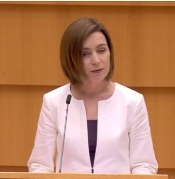 Maia Sandu: În marea familie europeană, acolo merge Republica Moldova