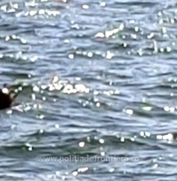 O mină marină, observată în largul Mării Negre, la circa 20 de kilometri de Sulina