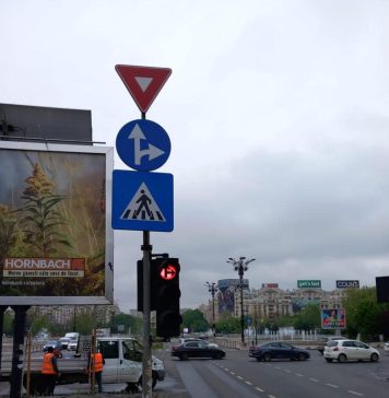 FOTO/ PMB a făcut noi lucrări pentru desfășurarea traficului rutier și pietonal în condiții de siguranță
