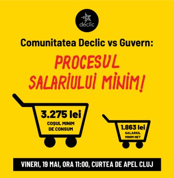 Declic dă în judecată Guvernul. Cere anularea hotărârii prin care s-a stabilit salariul minim de 1.863 de lei