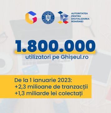 Peste 1,8 milioane de utilizatori pe Ghiseul.ro