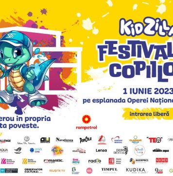 Festivalul KidZilla – Opera Națională București organizează, pe esplanadă, Ziua Copilului