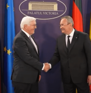 Premierul Ciucă s-a întâlnit cu președintele Republicii Federale Germania, Frank-Walter Steinmeier