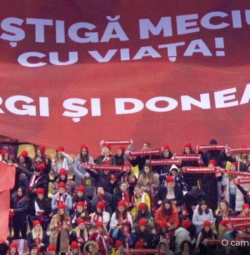 VIDEO/ Galerie pentru viață: sute de femei au îndemnat bărbații să doneze sânge la meciul România-Belarus