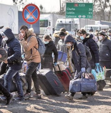 Almost 80,000 people enter Romania on Thursday, including about 8,600 Ukrainians