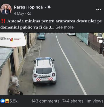 VIDEO/ Rareș Hopincă, managerul Sectorului 5, viral pe internet cu un clip de peste 1 milion de vizualizări