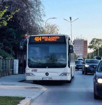 STB: Linia 464 revine la traseul de bază de joi, 15 iunie