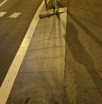 FOTO/ Trotuare „cu pantă”, în Sectorul 6. Măsura vine în sprijinul persoanelor cu probleme