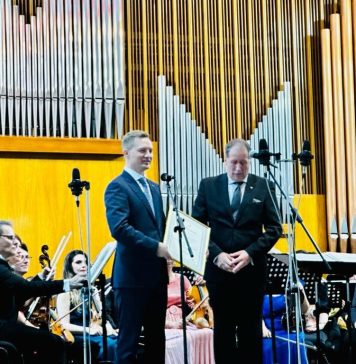 Programul aniversar „Ciprian Porumbescu” a continuat la Chișinău cu un concert extraordinar al Orchestrei Operei Naționale București