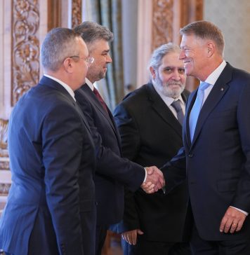 Preşedintele Klaus Iohannis l-a desemnat pe Marcel Ciolacu premier