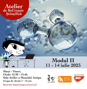 Ateliere de Recreație Științifică pentru cei mici la Muzeul „Grigore Antipa”