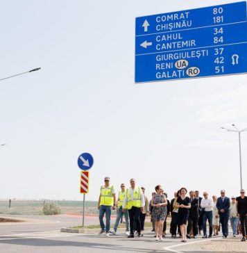 A fost inaugurat un drum care va lega România de Ucraina, prin Republica Moldova