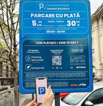 Plata pentru parcarea în Bucureşti va fi verificată de maşini cu softuri speciale