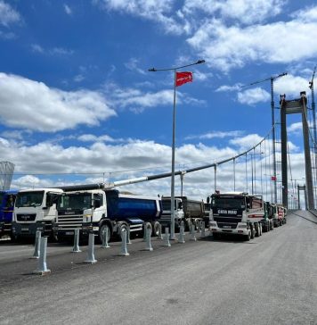 VIDEO/ Joi se inaugurează noul pod suspendat peste Dunăre, care leagă Tulcea și Brăila