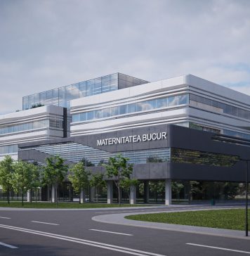 FOTO/ Daniel Băluță prezintă planurile noii maternități care se va construi în curtea Spitalului Sf. Ioan