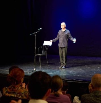 FOTO Horațiu Mălăele la Chișinău: teatru, caricaturi și poezie