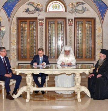 Adrian Dupu, secretar de stat la Departamentul pentru relaţia cu R. Moldova: Am semnat împreună cu Preafericitul Părinte Patriarh un Protocol de cooperare între Patriarhia Română și DRRM