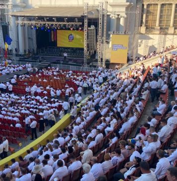 AUR își lansează lista de candidați la alegerile europarlamentare din 2024, la Arenele Romane, în prezența a peste 5.000 de persoane