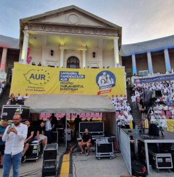 „România suverană, vizibilă în Europa” motto-ul sub care AUR și-a lansat candidații la alegerile europarlamentare