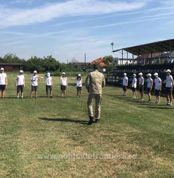 Tabără de vară pentru copiii români şi ucraineni la Poliţia de Frontieră