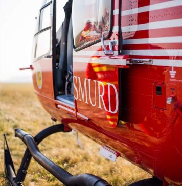 Trafic oprit pe Autostrada Soarelui, după un accident grav. A fost chemat elicopterul SMURD