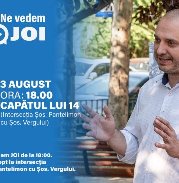 Primarul Sectorului 2, întâlnire cu cetățenii la capătul tramvaiului 14