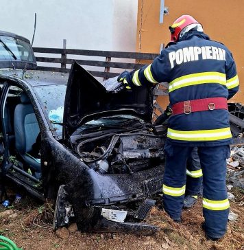 Accident cu patru victime în județul Giurgiu. Patru persoane rănite au fost transportate la spitale din Bucureşti