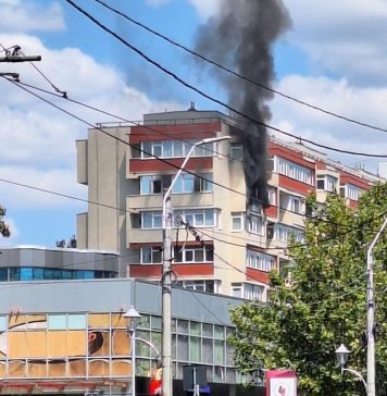 FOTO/ A fost incendiu pe Șoseaua Giurgiului din București