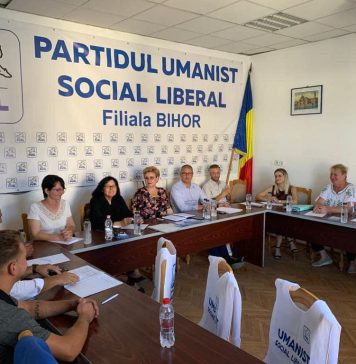 Grațiela Gavrilescu, președintele Forului de Conducere Colegială PUSL, întâlnire cu umaniștii bihoreni