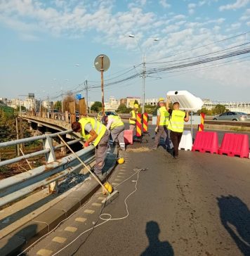 Se lucrează la reabilitarea și consolidarea Podului Grant