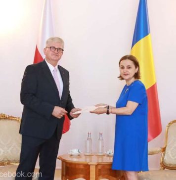 Ministrul Afacerilor Externe, Luminiţa Odobescu, l-a primit pe ambasadorul agreat al Republicii Polone în România