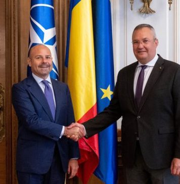 Nicolae Ciucă, întâlnire de lucru cu ambasadorul Republicii Italiene la București: Schimburile comerciale dintre România și Italia se află la un nivel record