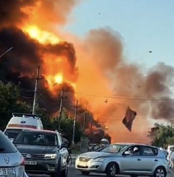 O familie a rămas fără casă după explozia de la Crevedia