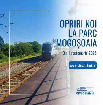 Încă nouă trenuri vor opri la Parc Mogoșoaia, în timpul nopții, anunță CFR Călători