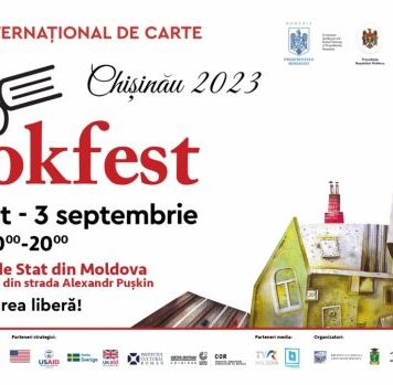 „Bookfest” sărbătorește cartea ROMÂNEASCĂ la Chișinău, în perioada 30 august – 3 septembrie