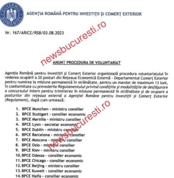 SURSE GUVERNAMENTALE: A fost ANULAT concursul de angajare a 20 de “voluntari” cu MII de dolari, la Moscova, în Iran sau Irak