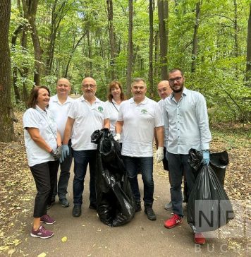 Forța Dreptei București: Echipa de Tineret Forța Dreptei – Sector 3 a avut inițiativa de a organiza o acțiune de curățenie în Pădurea Băneasa