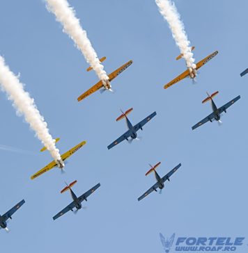 Bucharest International Air Show, cel mai mare spectacol aerian din România, se va desfășura sâmbătă pe aeroportul Băneasa