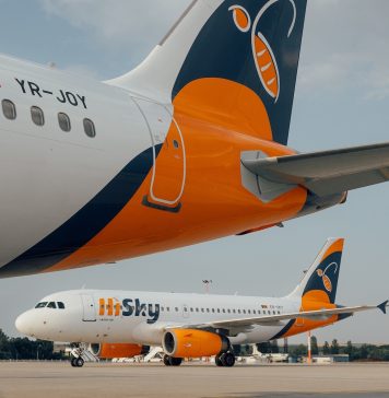 Operatorul aerian HiSky a avut un număr record de pasageri în luna iulie