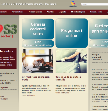 Sectorul 3: Servicii exclusiv online pentru persoane juridice, începând cu luna septembrie