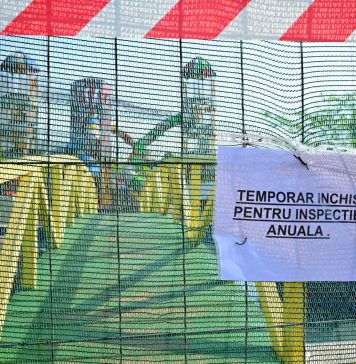 FOTO/ Şapte locuri de joacă vandalizate din Sectorul 4 vor fi închise temporar pentru reparaţii şi modernizare
