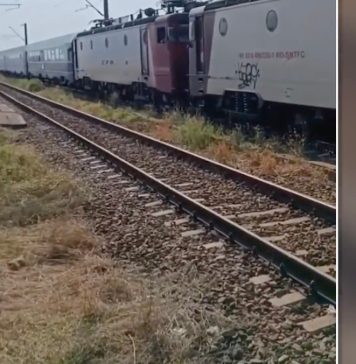 Tren pe ruta Târgu Jiu – București, lăsat fără locomotivă timp de o oră și jumătate. Călătorii au stat în câmp