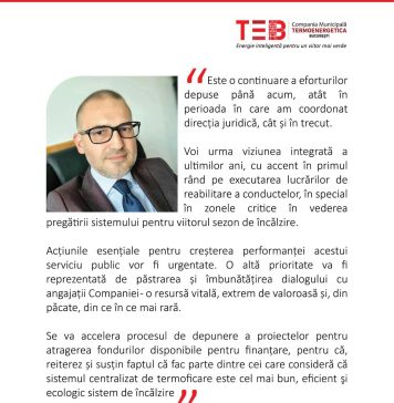 Termoenergetica are de vineri un nou director general